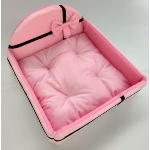 Warm Pet Bed For Small Medium Large Dog Soft Pet Bed For Dogs Washable House For Cat Puppy Cotton Kennel Mat