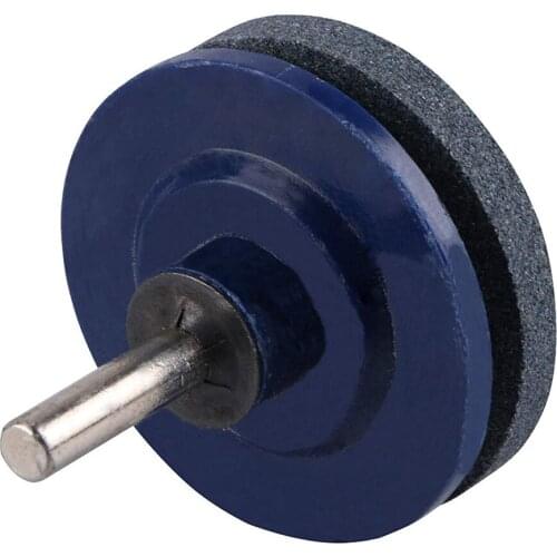 50MM Faster Lawn Mower Sharpener Universal Grinding Rotary Drill Cuts Knife Sharpener Lawn Mower Parts Garden Tools