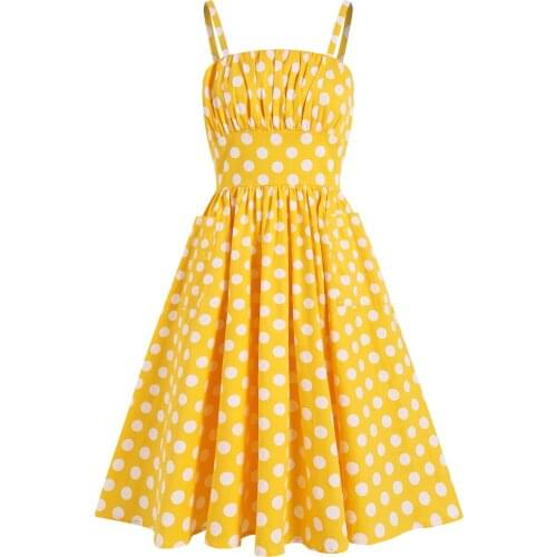 Polka Dot Print Strapless Summer Dresses Women 50S 60S Robe Vintage Pinup Retro Party Rockabilly Dress 2021 Vestidos Elegant