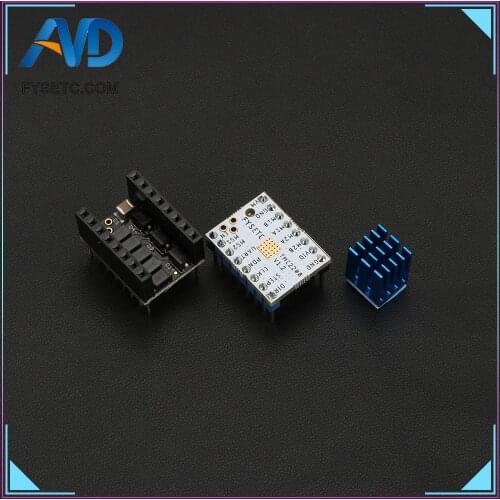 1pc Latest Version TMC2208 V1.2 With Protector Stepping Motor Mute Driver Stepstick Using UART Flying Wires 3D Printer Parts