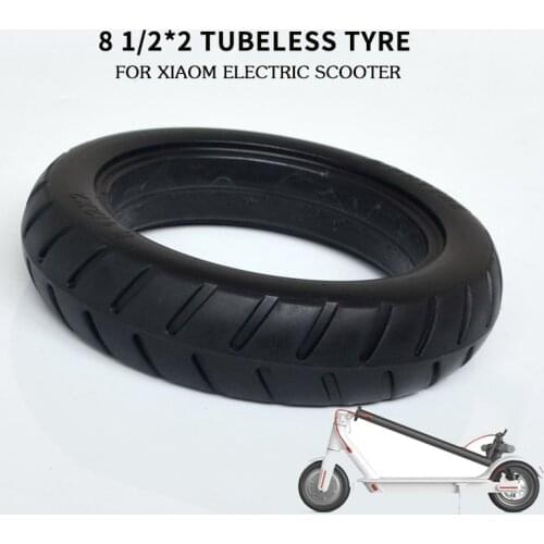 2 Pcs Non-Pneumatic 8 1/2*2 Solid Tire for Xiaomi M365 Electric Scooter 8.5 Inch Tubeless Rubber Tire Wheel Tire Accessories