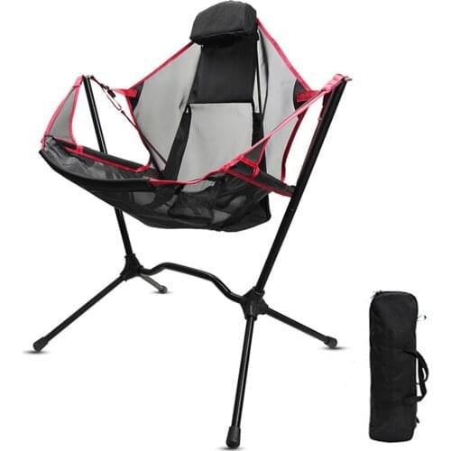 2021 AOTU Camping Chair Foldable Portable Swinging Chairs Ultralight Leisure Chairs for Camping Picnic Fishing Travel Chair New