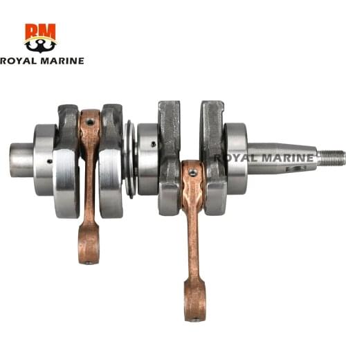 63V-11400 CRANKSHAFT ASSY For Yamaha 9.9HP 15HP 2 Stroke Outboard Engine Parsun Hidea 63V-11400-01 63V-11400-00