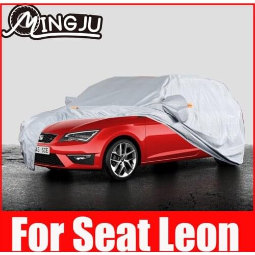 Full Car Covers Indoor Outdoor Waterproof Anti Dust Sun Rain Protection For Seat Leon mk2 mk3 5P Accessories