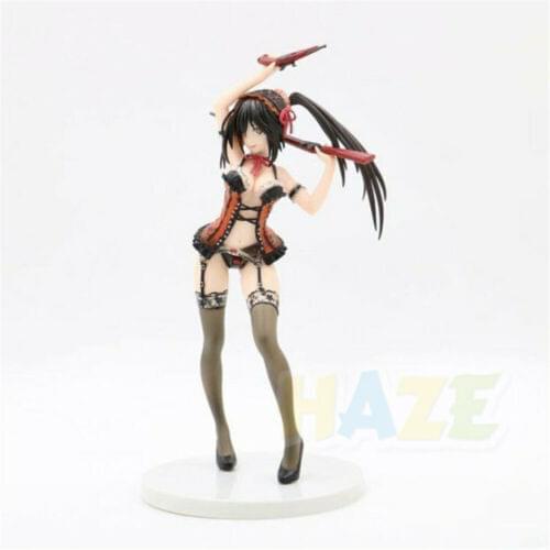 Anime DATE A LIVE Tokisaki Kurumi PVC Action Figure Model Toy New No Box