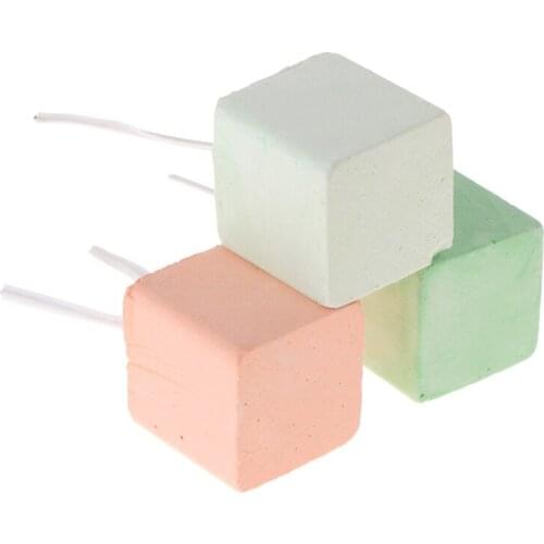 Hamster Teeth Grinding Stone Mineral Calcium Rabbit Rat Squirrel Toys Cube Hang