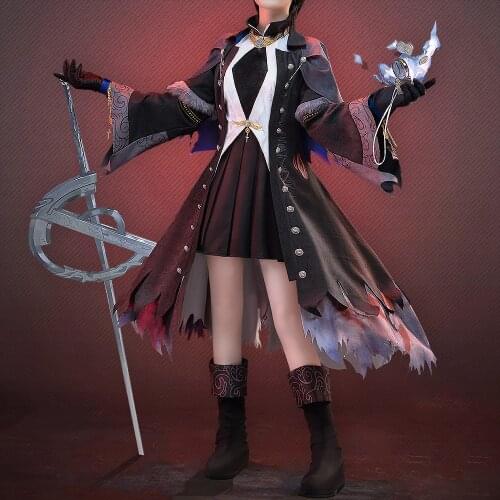 HOT! Game Arknights Lappland Uniforms Cosplay Costume Free Shipping F