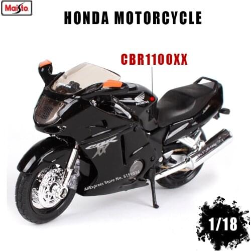 Maisto 1:18 Honda CBR1100XX DTC 600 BMW Ducati Moto Car Original Authorized Simulation Alloy Motorcycle Model Toy Car Collecting