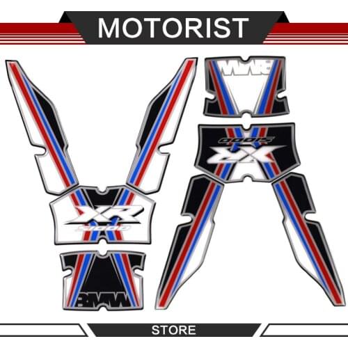 Motorcycle for BMW S1000XR s 1000xr Motorcycle Sticker Gas Fuel Oil Tank Pad Protector Decal 3D Carbon Fiber decorative decals