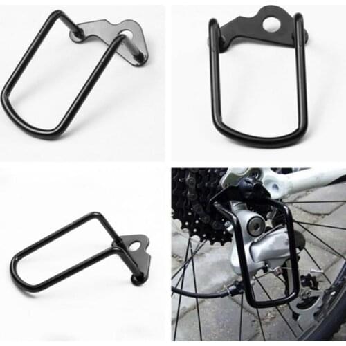 Adjustable Steel Bicycle Rear Gear Derailleur Chain Guard Protector Mountain Road Bike Transmission