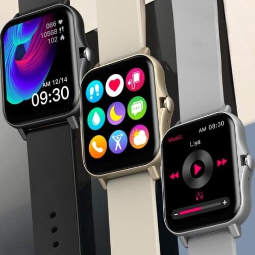 Zeblaze GTS 2 Smart Watch Music Player Receive/Make Call Heart Rate Long Battery Life Smartwatch for Android IOS FunKeep APP