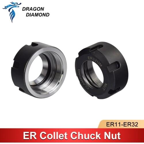 5PCS ER Chuck Nut ER11A ER26A ER20A ER25UM ER32UM Collet Clamping For CNC Engraving Machine Tool Spindle Motor