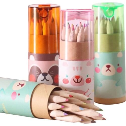 12pcs Sketch Wooden Painting Colorful Pencils For Child Artist Drawing Pencils