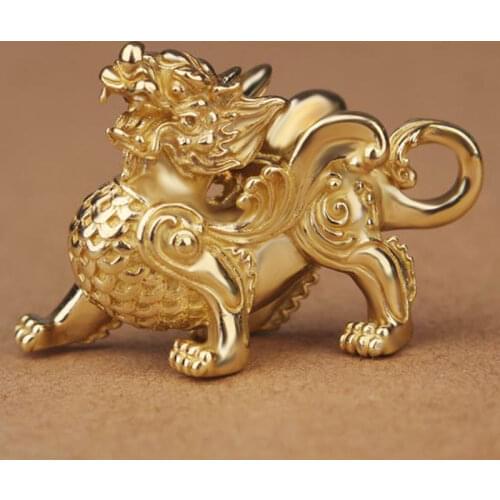 2021 CAR Key mascot Pendant Amulet bless home Shop business Exorcise evil spirits bring money GOOD LUCK Royal dragon PI XIU