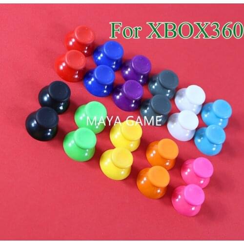 100pcs/lot Analogue Sticks Thumbsticks Joystick Cap Mushroom Head Rocker Grip Cover for Xbox 360 controller OCGAME