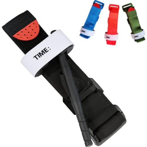 Emergency Outdoor Tourniquet First Aid Tactical Life Saving Hemorrhage Control, Single-Handed Operation of Hemostatic Bandage