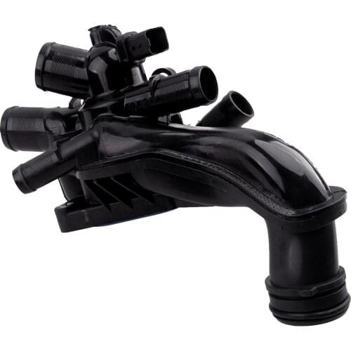 Car Coolant Thermostat Assembly With Housing Sensor Gasket Fit for BMW Mini Cooper Citroen Peugeot TH7136105 7136105J