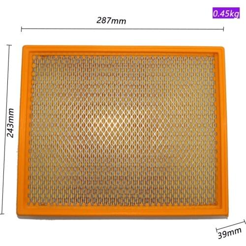 Car Air Filter for NISSAN PATHFINDER R51 2004 2005 2006 2007 2008 2009 2010 2011 2012 5.6L 53007386
