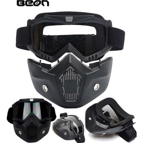 Motocross black and clear goggles with Removable mask ,motorcycle gafas,off road motocross helmet oculos for women and men