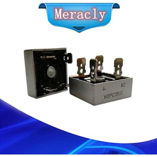 2PCS/LOT KBPC3510 35A 1000V Diode Bridge Rectifier Original