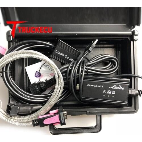 For Linde canbox Doctor LINDE pathfinder Linde forklift truck diagnostic tool LINDE Canbox USB Doctor LINDE lsg Lidos software
