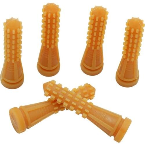50 pcs Poultry Hair Removal Machine Glue Stick 9.5cm Beef Tendon Mterial Corn Rod for Chicken Plucker Accessories Plucking Stick