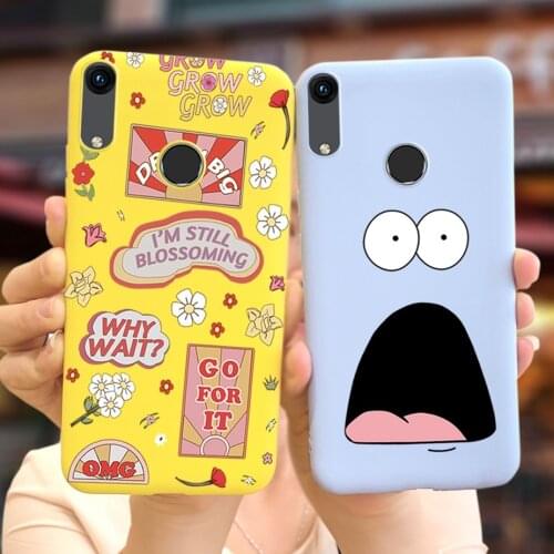 Cute Cartoon Cover For Huawei Honor 8A Case Soft Slim Fundas Coque For Huawei Honor 8A JAT-L41 Phone Cases Honor8A Bumper 6.09