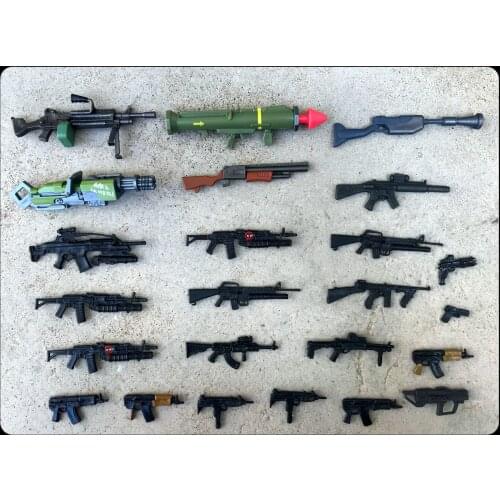 Lot of Random Sword Machine Guns Weapons Weapon Suit for 6" Scale Action Figure Figurine Doll