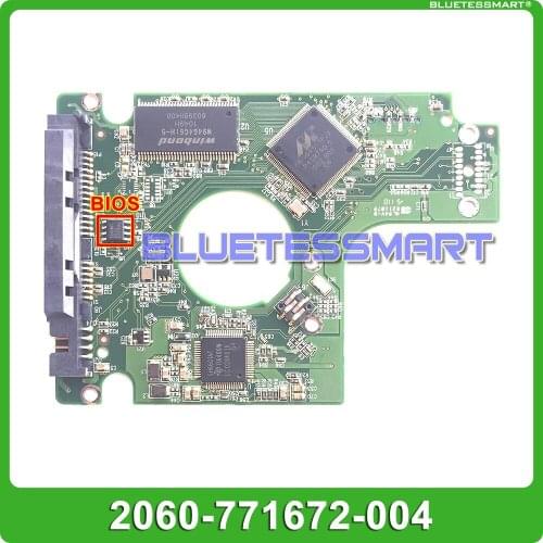 HDD PCB circuit board 2060-771672-004 REV A for WD 2.5 SATA hard drive repair data recovery