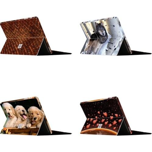 Full Body Laptop Removable Vinyl Skin Marble Sticker For surface go 2