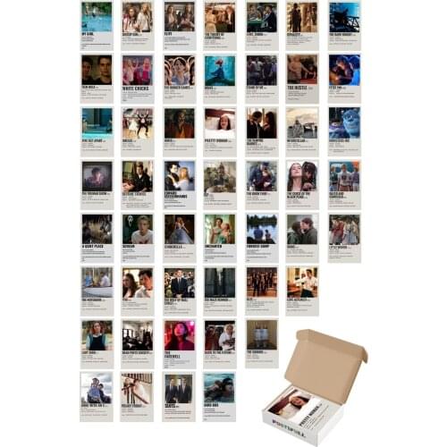 Movie Posters Polaroid Wall Poster Set - Poster Collage Set - 50 Pieces - Thick Coated Paper Wall Art Decor Poster