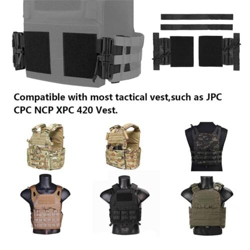 Tactical Vest Universal MOLLE New Quick Removal Buckle Set Fast Release System Kit For JPC AVS NPC XPC Hunting Accessories Nylon