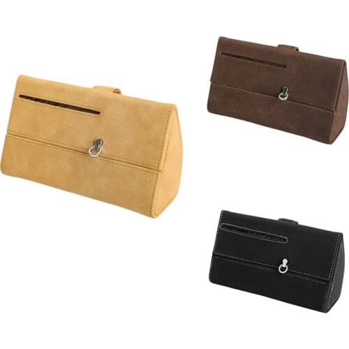 Universal Car Sunglass Holder, Car Visor Sunglasses Case, Eyeglasses Organizer Protective Box Car Accessories