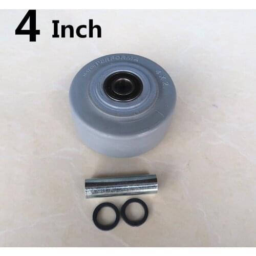 4 Inch Heavy Single Wheel Korean Tpr Caster Piece Wear Resistant Trolley