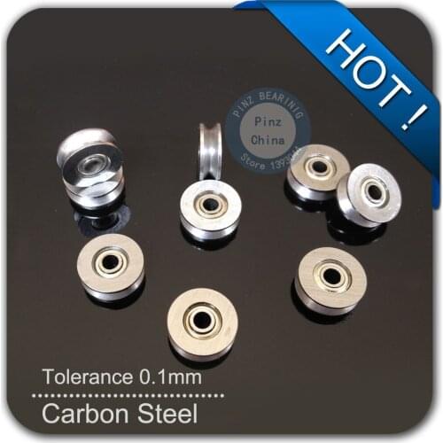 10pcs V623ZZ groove roller wheel ball bearings 3*12*4 mm embroidery machine pulley bearing 623V