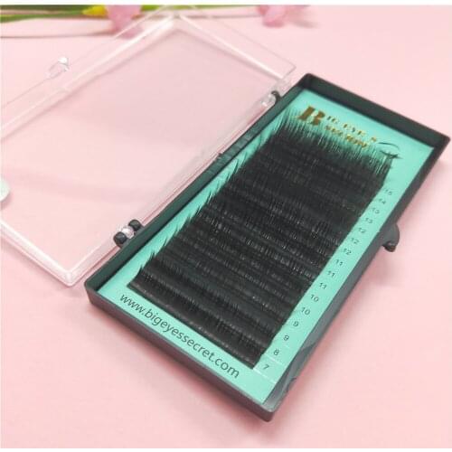 Promotions price individual eyelashes J B C D curl lashes individual lashes makeup eyelash extension free shipping