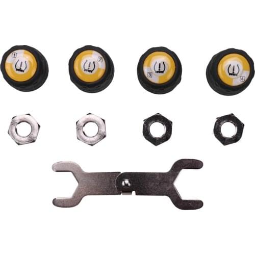 Automotive Tire Pressure Monitoring Tire pressure tester Intelligent tyre Safety Monitor app connection TPMS with wrench
