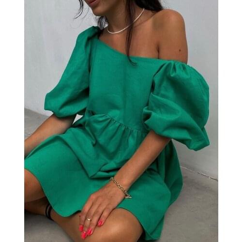 Летние платья с коротким рукавом Brangdy China At AliExpress