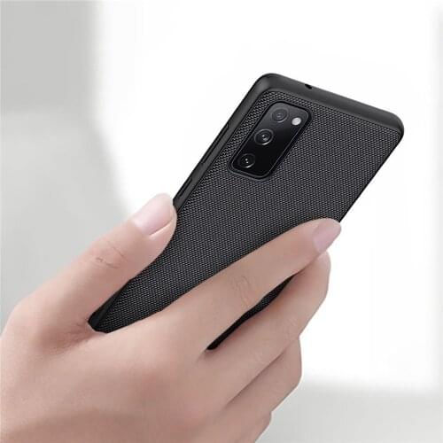Smartphone Case Nylon Fiber Protective Back Cover Shell Phone Case for Samsung Galaxy S20 FE 2020 Phone