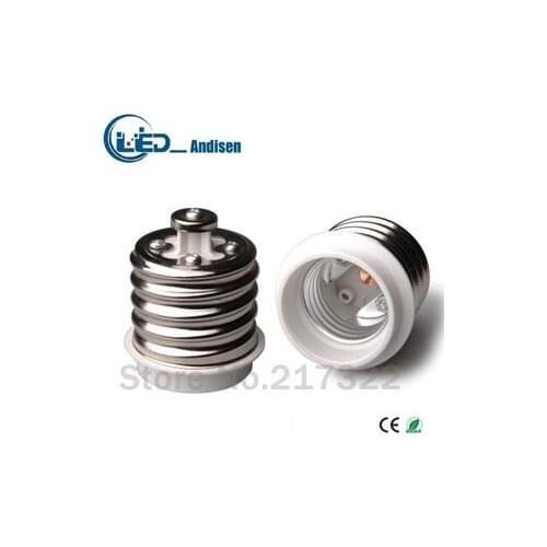 E40 TO E27 adapter Conversion socket High quality material fireproof material e40 socket adapter Lamp holder