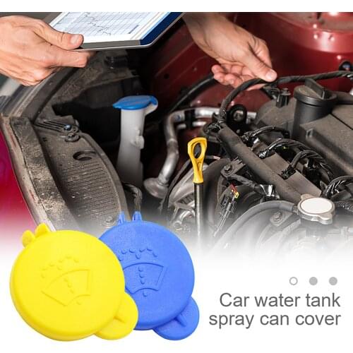Windshield Wiper Washer Fluid Reservoir Cover Water Tank Bottle Lid Cap 1488251 Fit For Ford Fiesta V Fusion Car Accessories