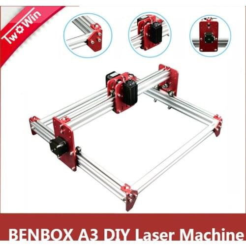New BENBOX A3 laser DIY machine ，BENBOX Software， Working area 307.5mm*440mm Engraving Machine Mini Laser Machine CNC Router