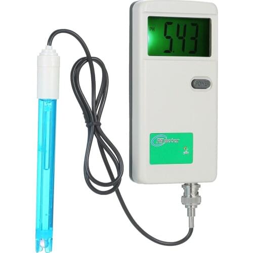 PH Meter High Precision Portable pH Tester Backlight Water Quality Tester for Laboratory Drinking Water Hydroponics Aquarium