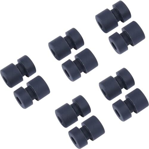 M2*4 M2 Anti-Vibration Washer Rubber Damping Ball for Flight Controller RC Drone Accessory Black Color Optional