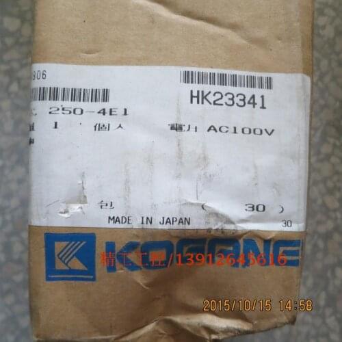 [SA] Small gold wells 250-4E1 new original solenoid valve AC100V KOGANEI physical map