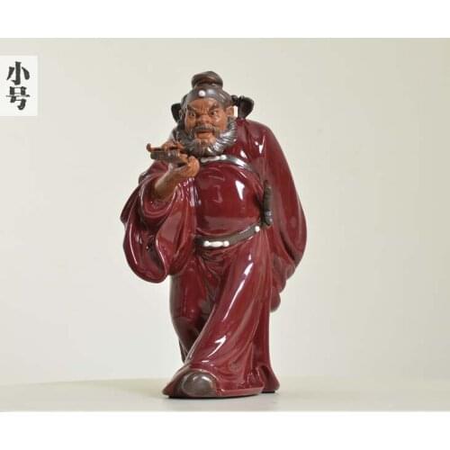 30cm large BEST business present home house TOP protection talisman # Zhong kui exorcise evil spirits FENG SHUI porcelain statue