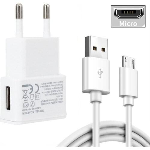 5V 2A USB Charger Adapter For Samsung Galaxy S7 S9 S20 FE A71 A42 J8 A8 A11 A3 A5 A7 2017 J7 J5 2016 Type C Micro Charge Cable