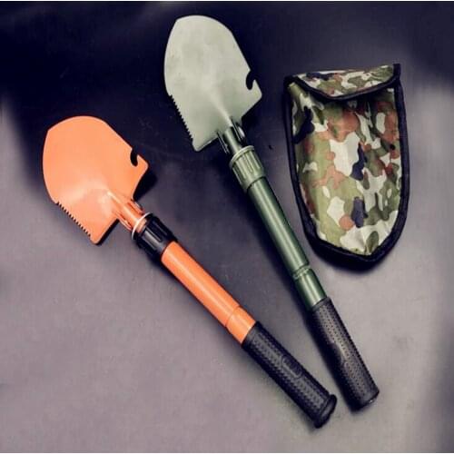 High Quality Stainless Steel Hammer Shovel Saw Axe Bottle Open 5 In 1 Multifunctional Out door tools fishing equipment