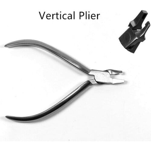 1pcs Dental Orthodontic Thermal Forming Retainer Vertical Pliers Stainless Steel