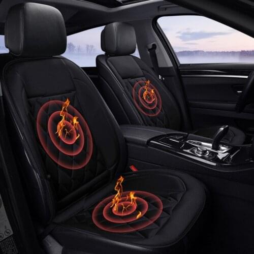 12V Car Rear Back Heated Heating Seat Cushion Cover Pad Winter Car Auto Warmer Heater Automotive Accessories 42W